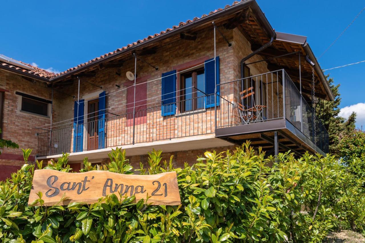 B&B Sant'Anna 21 Монфорте-д'Альба Екстер'єр фото